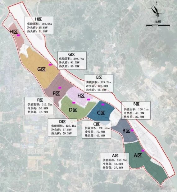 “十四五”期間，長沙望城濱水新城規劃建設8座淺層地熱能源站-地大熱能
